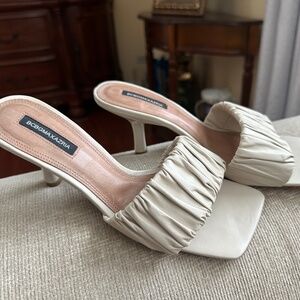 BCBGmaxazria slide sandals